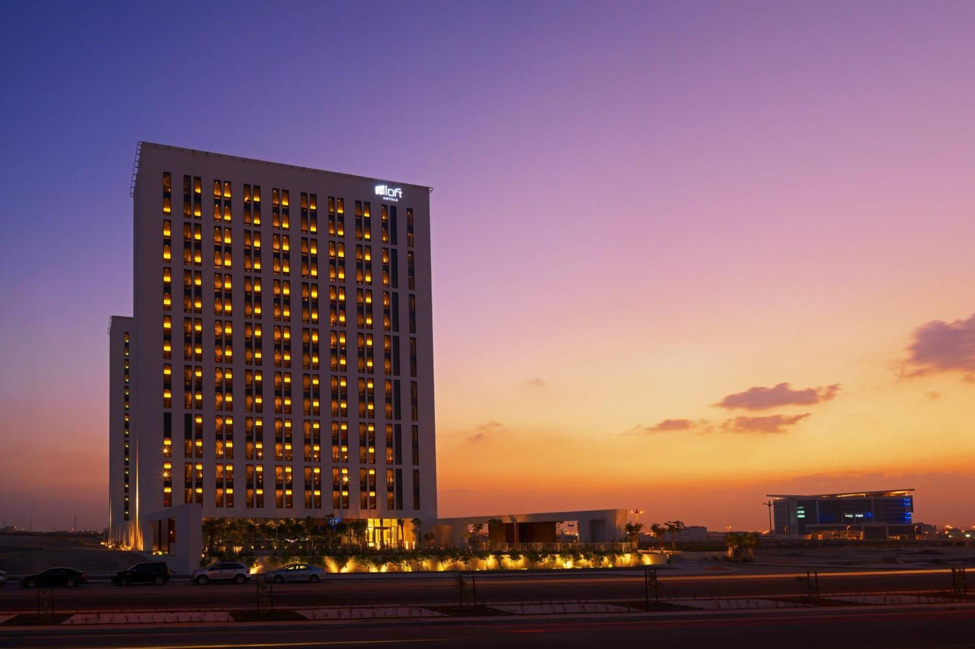 Hotel Aloft Me'Aisam, Dubái Exterior foto